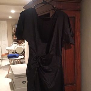Black dress - short sleeve